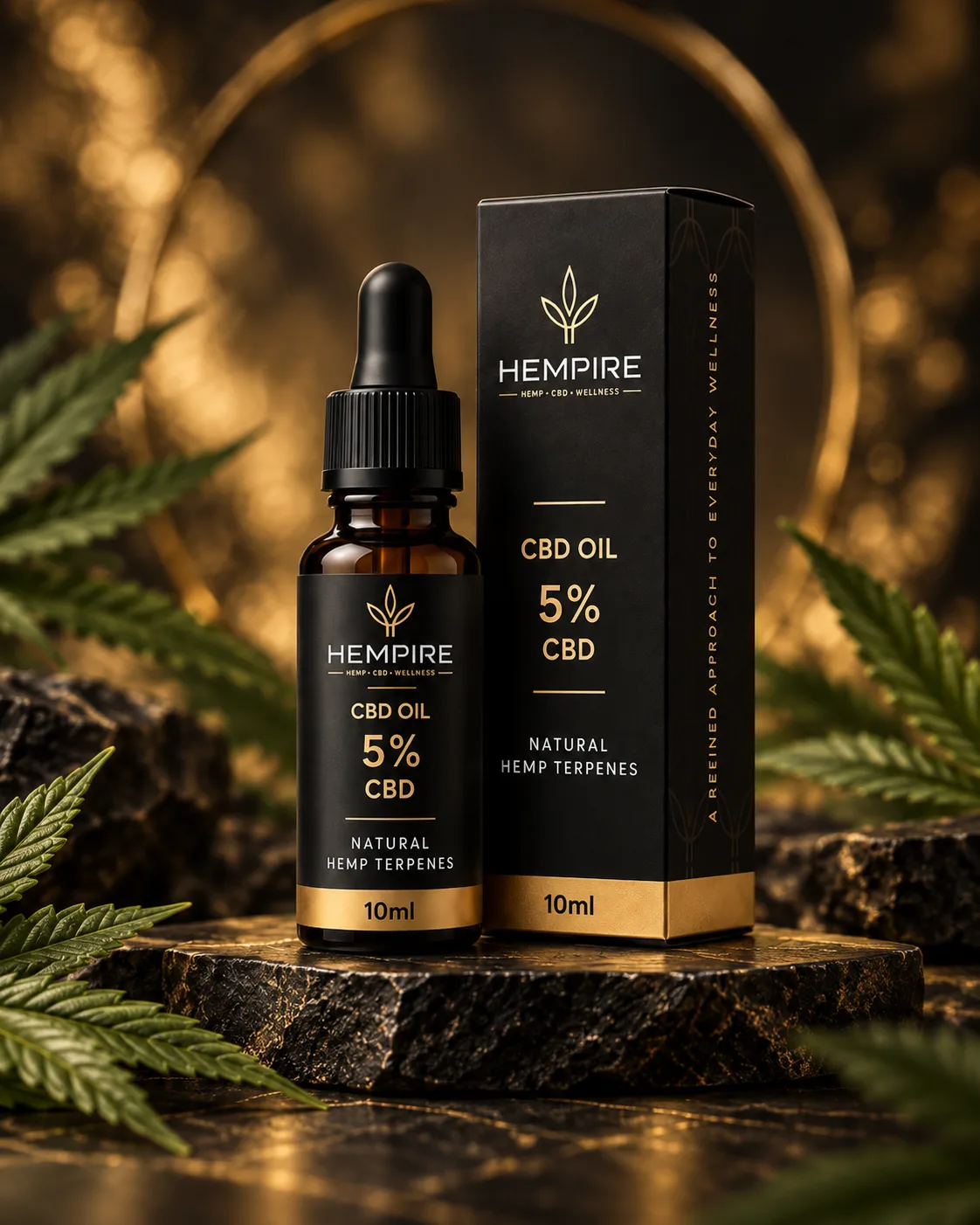 HEMPIRE CBD Natural Oil, 10 ml